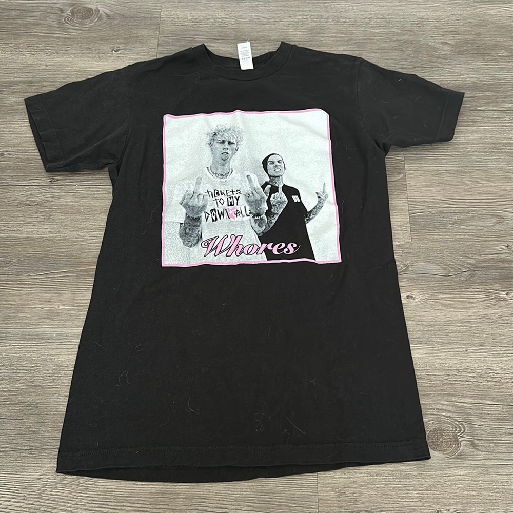 Machine Gun Kelly & Travis Barker Tickets to my Downfall t-shirt